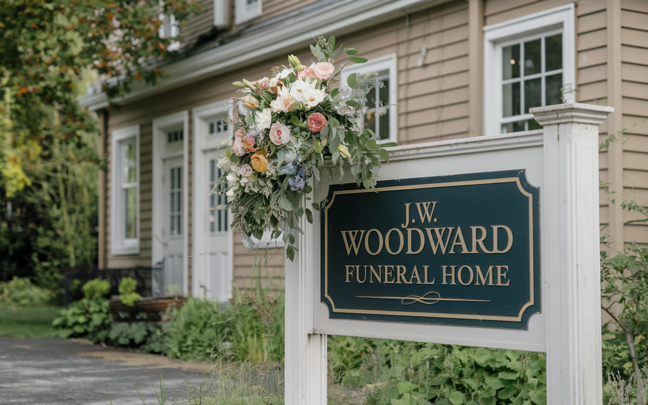 j.w. woodward funeral home obituaries​