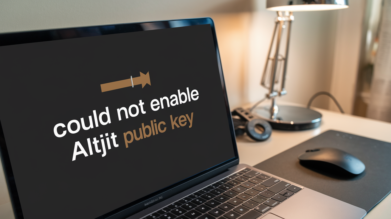 Could Not Enable Altjit Public Key