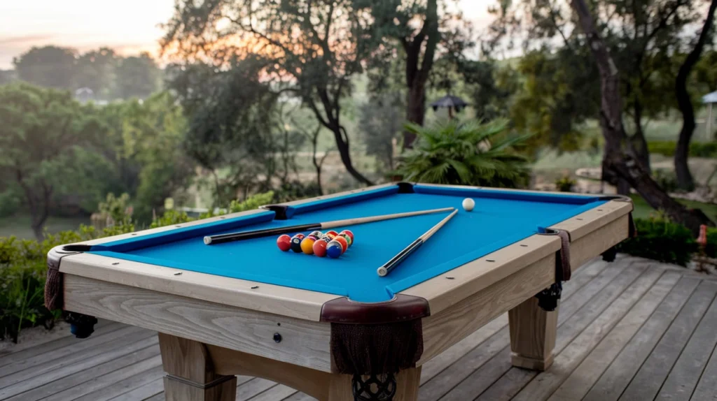 Outdoor Pool Table