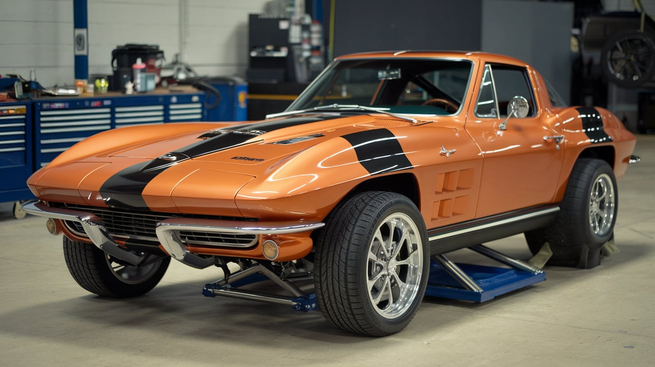 Custom Body 67 Corvette on New Chassis